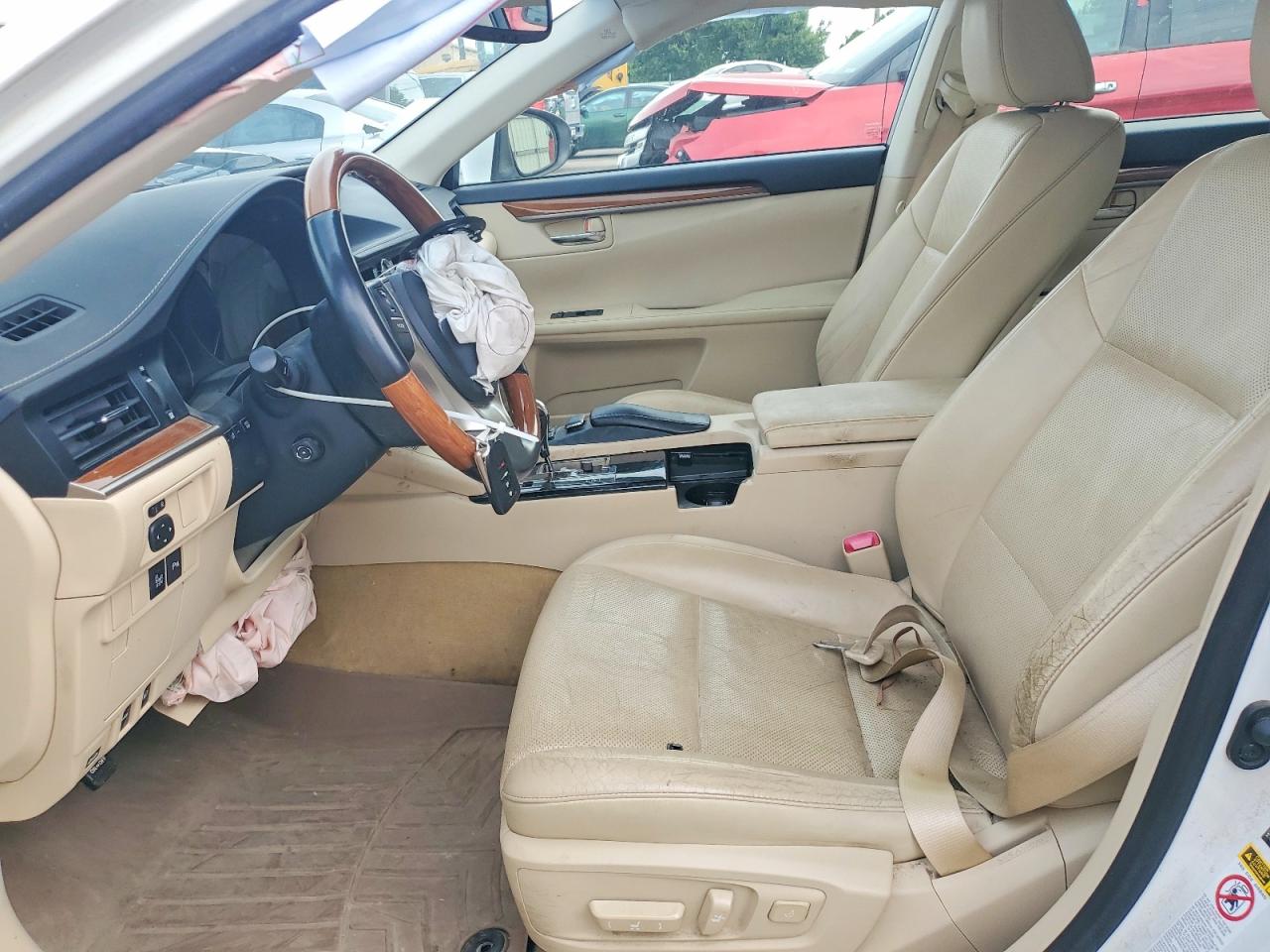 2013 Lexus Es 300h White vin: JTHBW1GG4D2011415