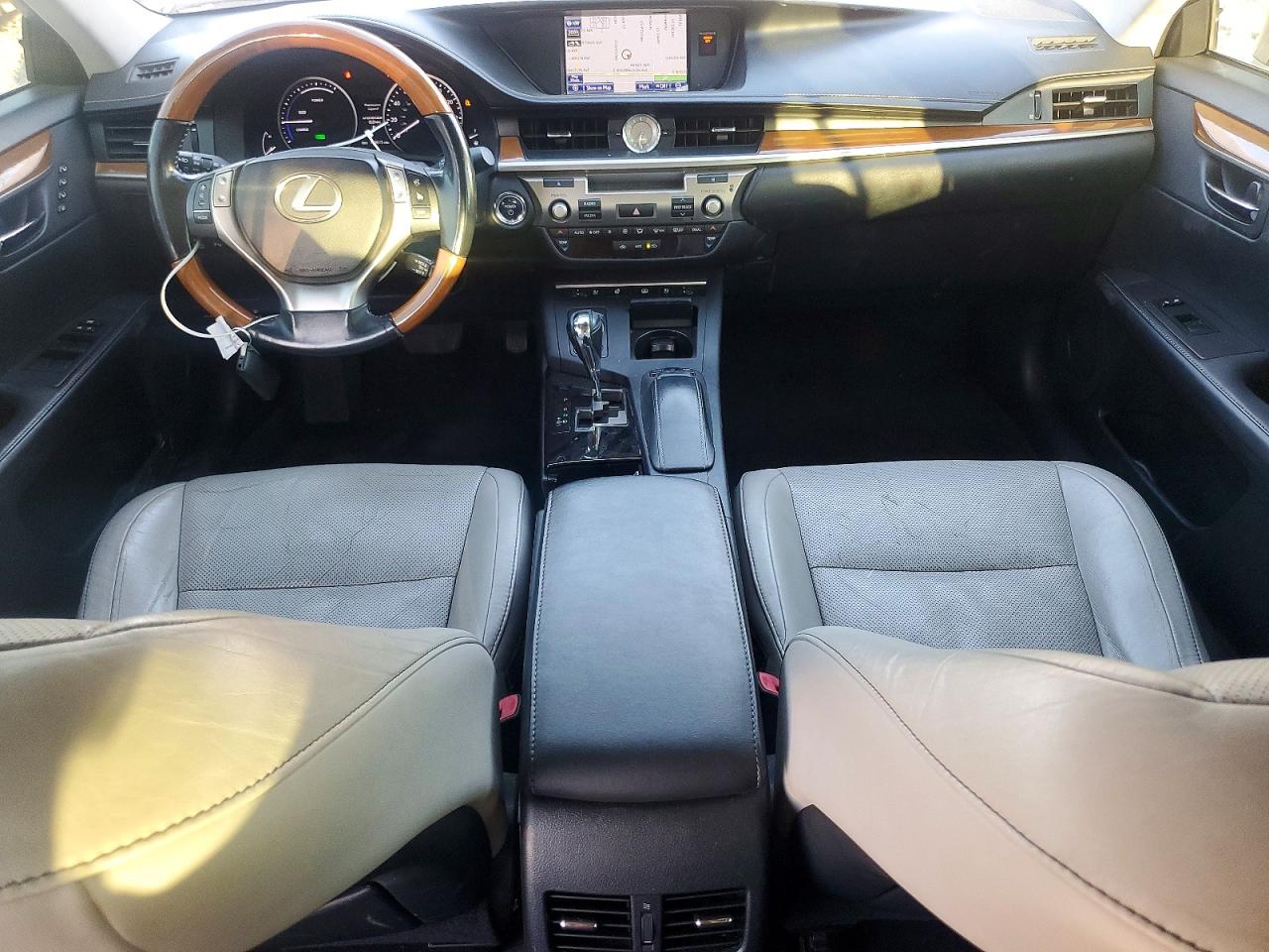 2013 Lexus Es 300h Base Silver vin: JTHBW1GG4D2036556