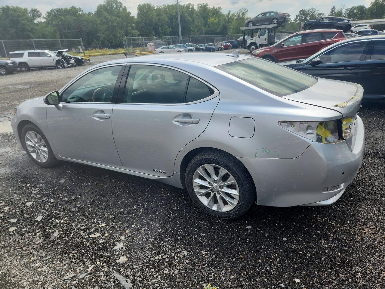 2014 Lexus Es 300h Gray vin: JTHBW1GG4E2040320