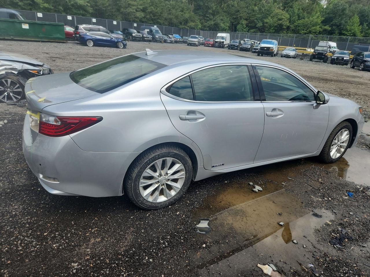 2014 Lexus Es 300h Gray vin: JTHBW1GG4E2040320