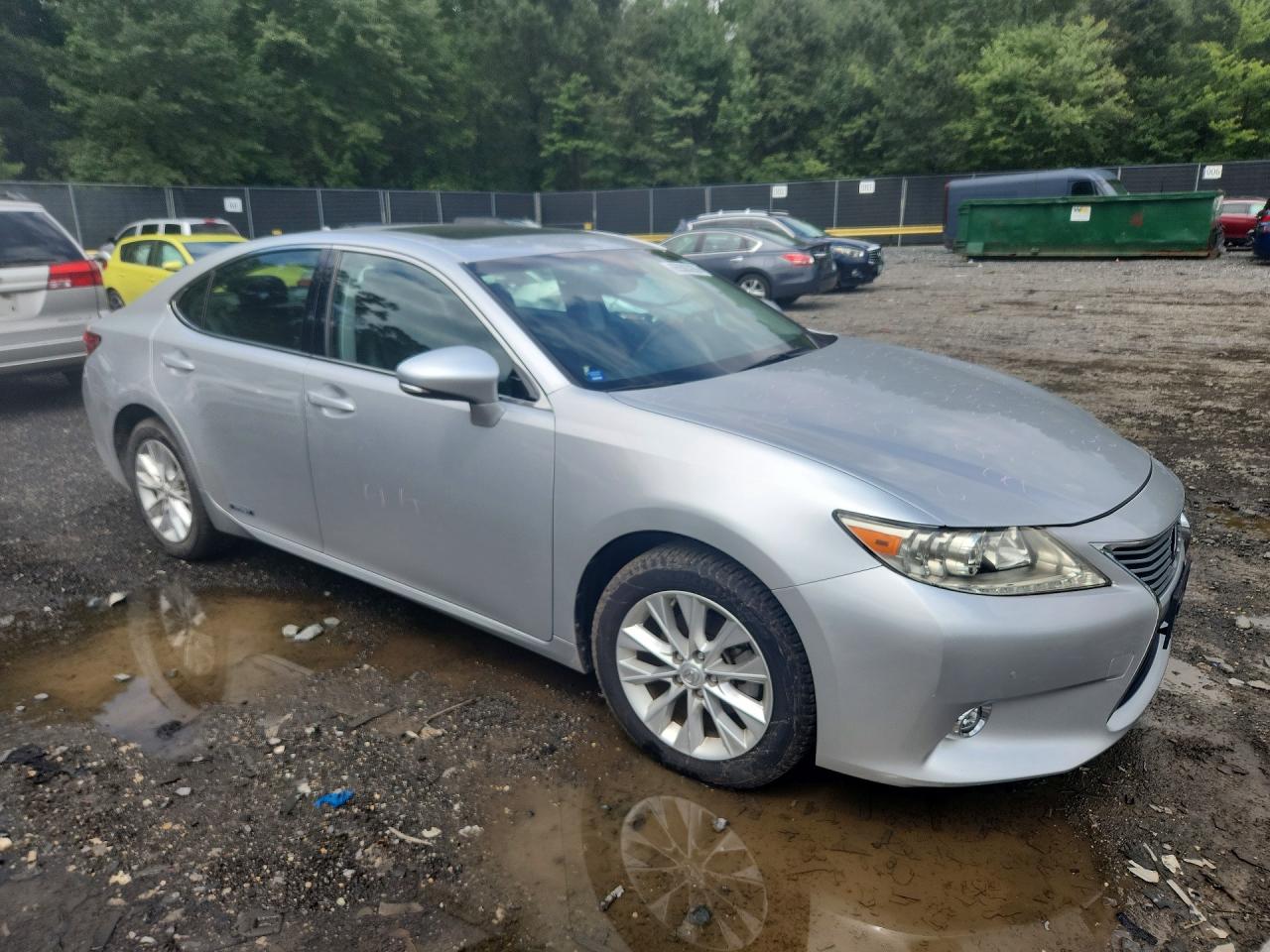 2014 Lexus Es 300h Gray vin: JTHBW1GG4E2040320