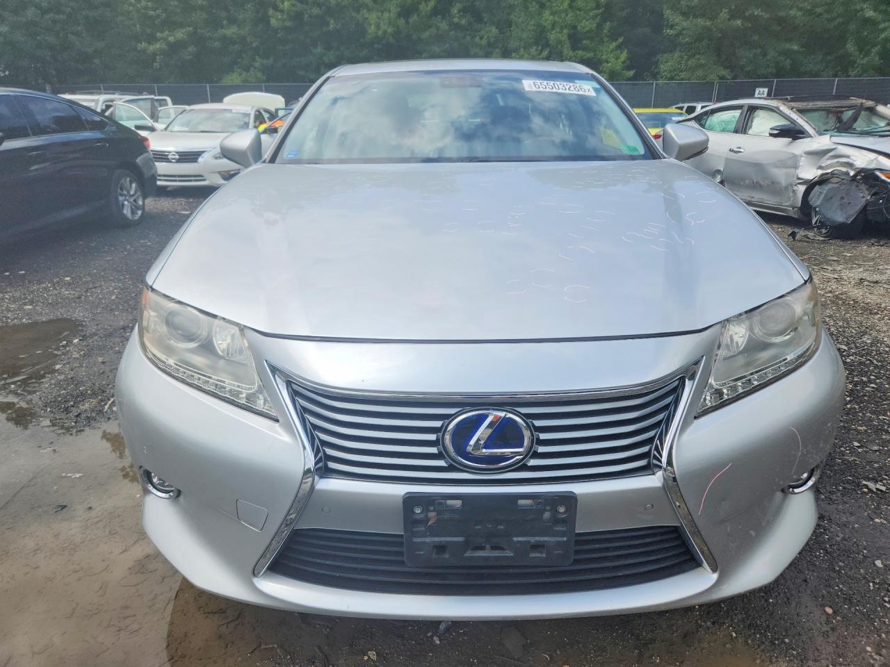 2014 Lexus Es 300h Gray vin: JTHBW1GG4E2040320