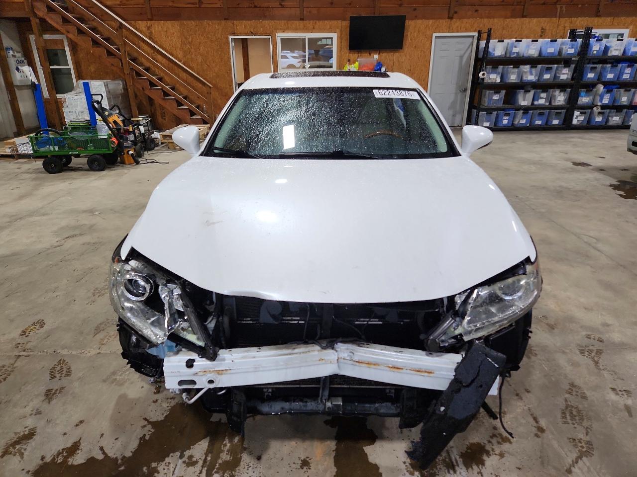2014 Lexus Es 300h White vin: JTHBW1GG4E2066562