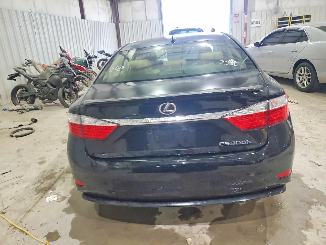 2015 Lexus Es 300h Black vin: JTHBW1GG4F2085453