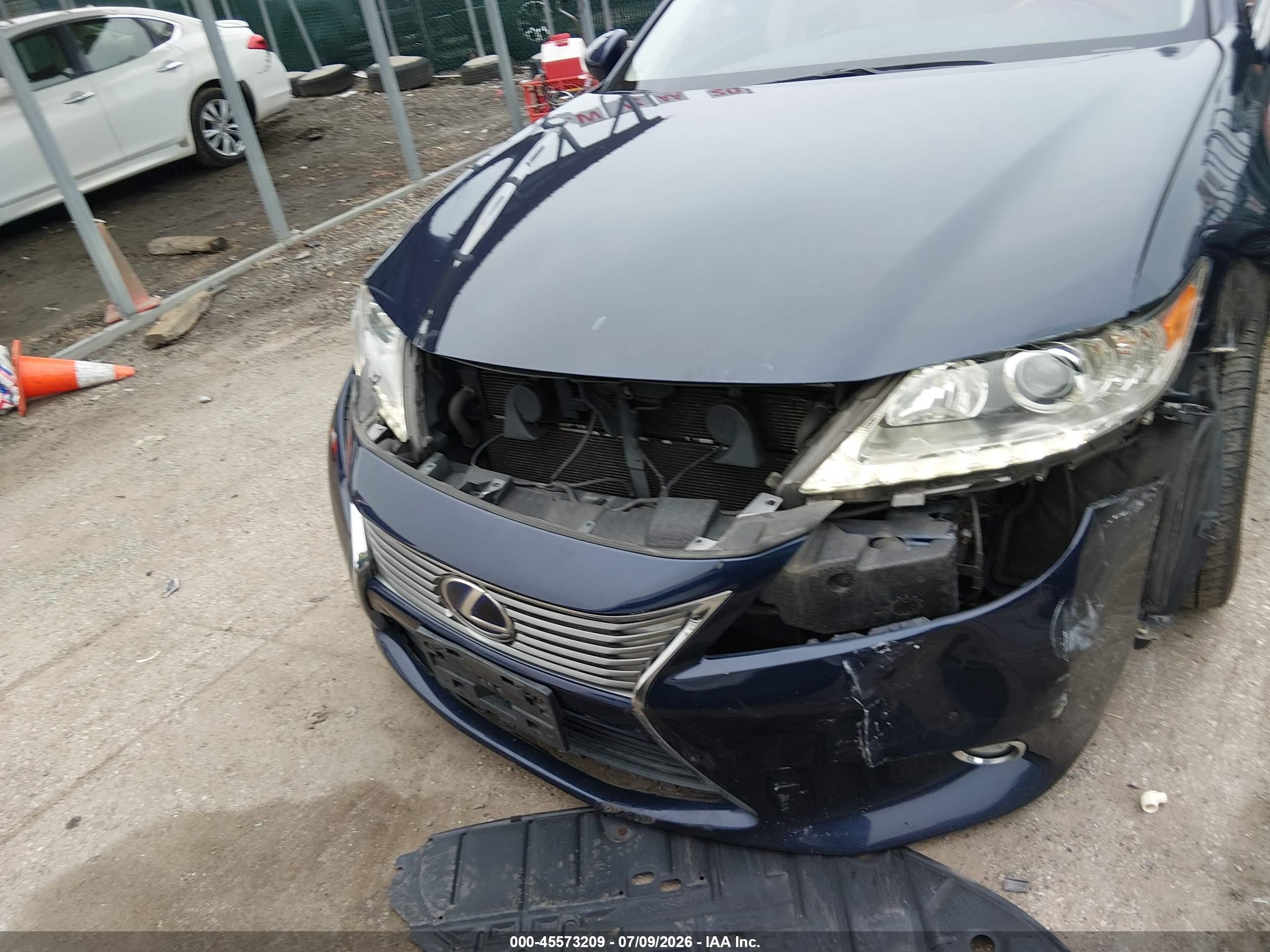 2015 Lexus Es 300h   Blue vin: JTHBW1GG4F2094878