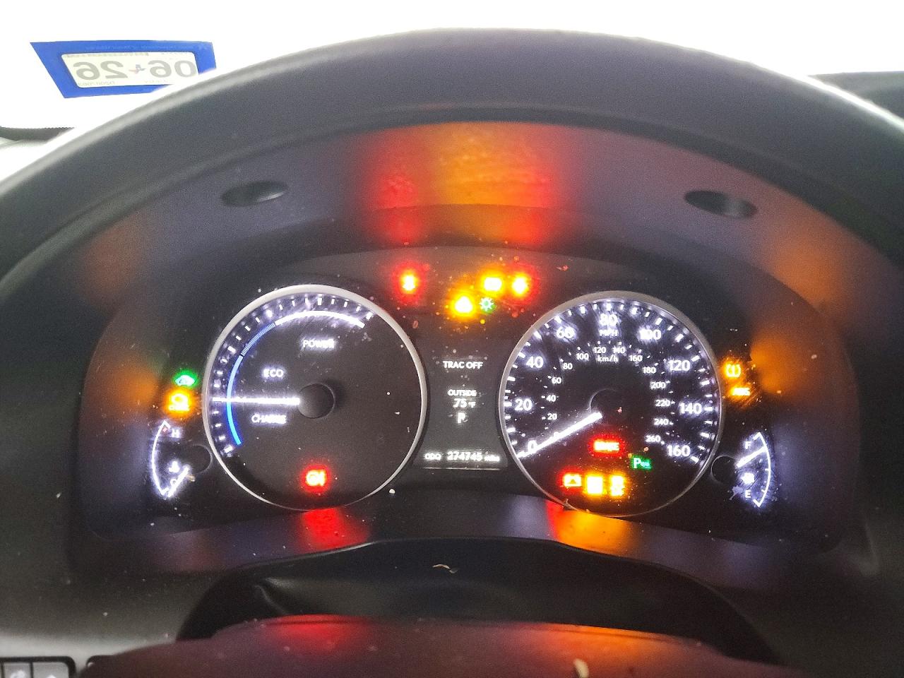 2013 Lexus Es 300h Gold vin: JTHBW1GG5D2007003