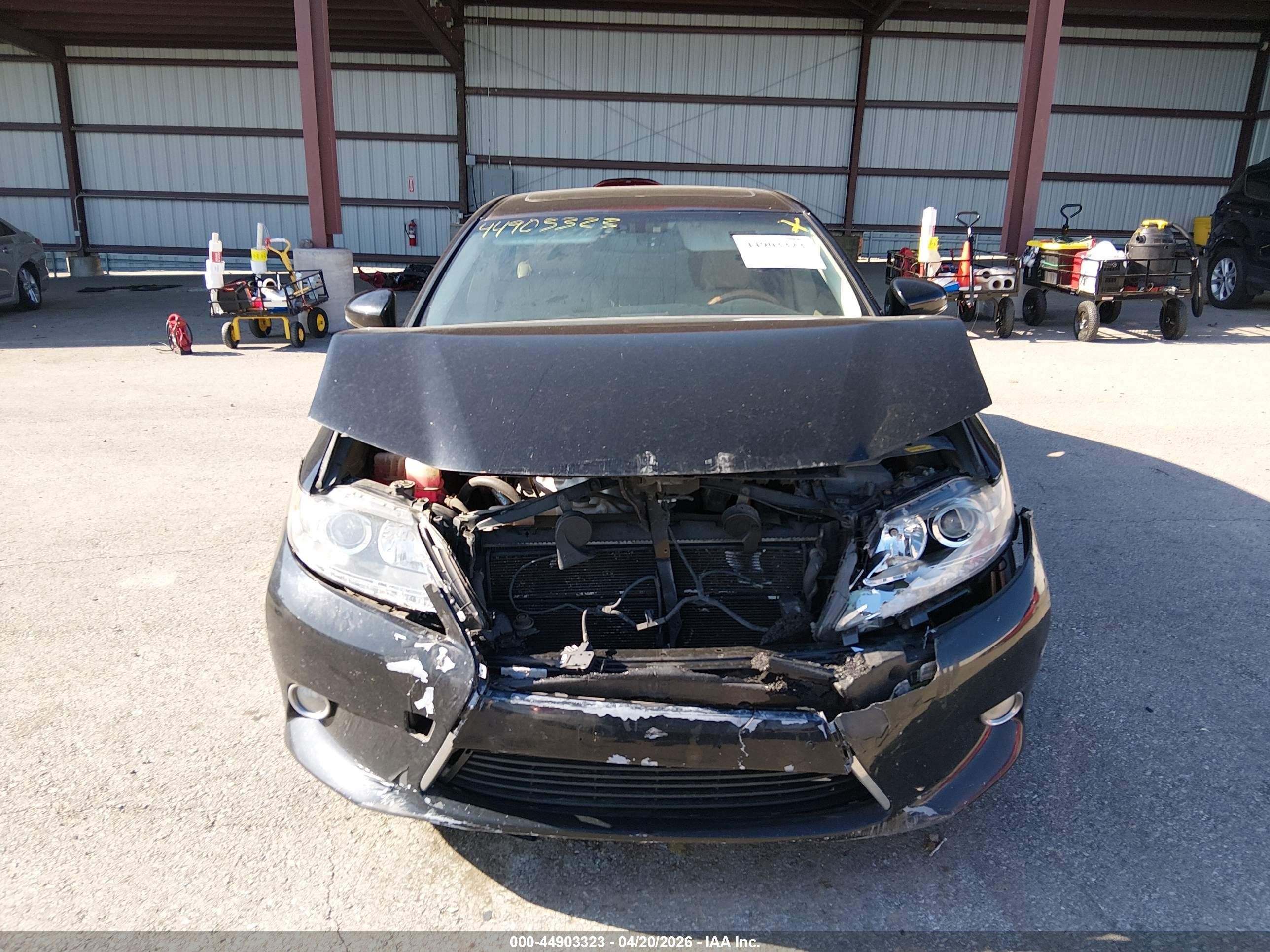 2013 Lexus Es 300h Black vin: JTHBW1GG5D2007387