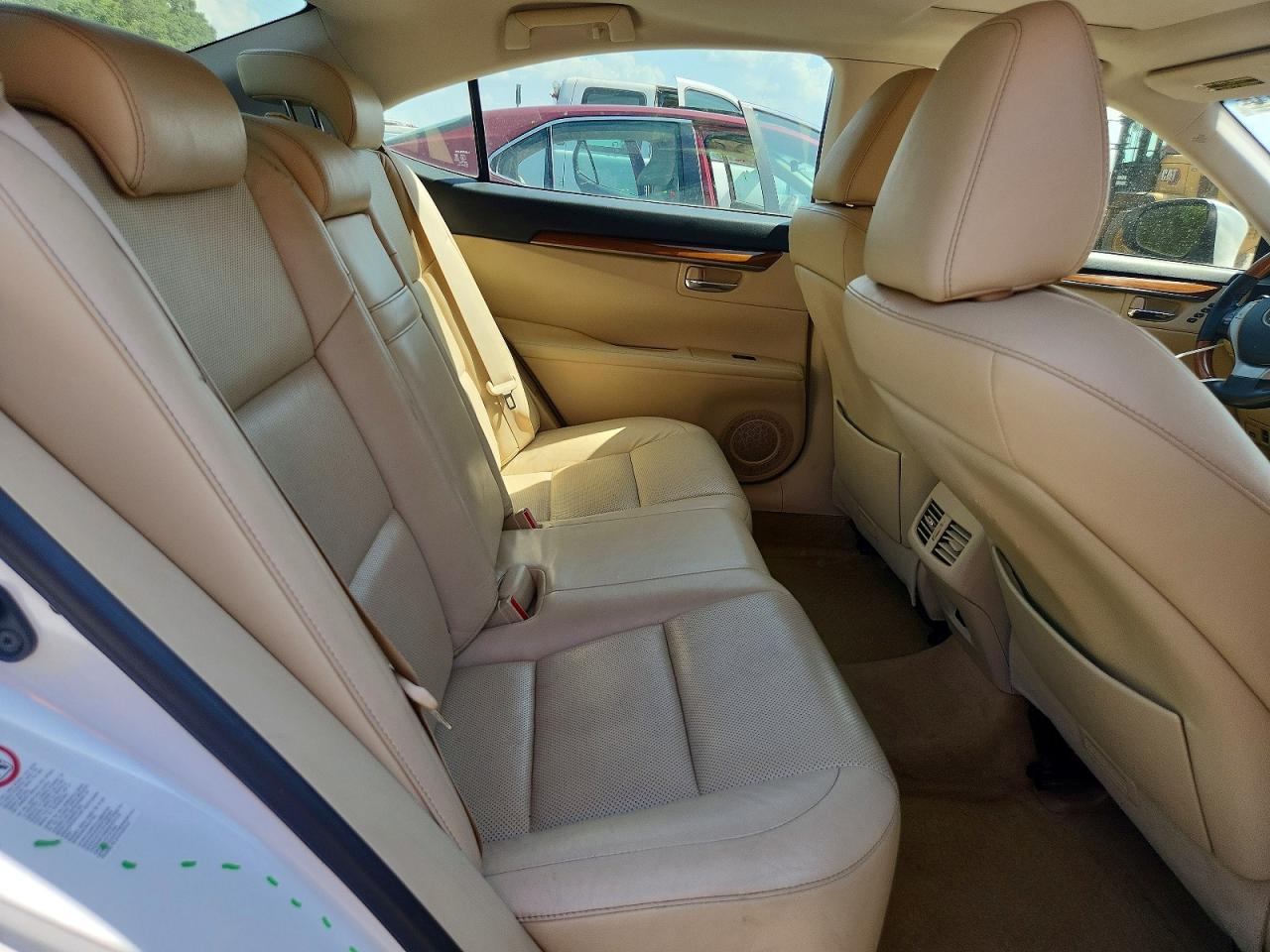 2013 Lexus Es 300h White vin: JTHBW1GG5D2010449