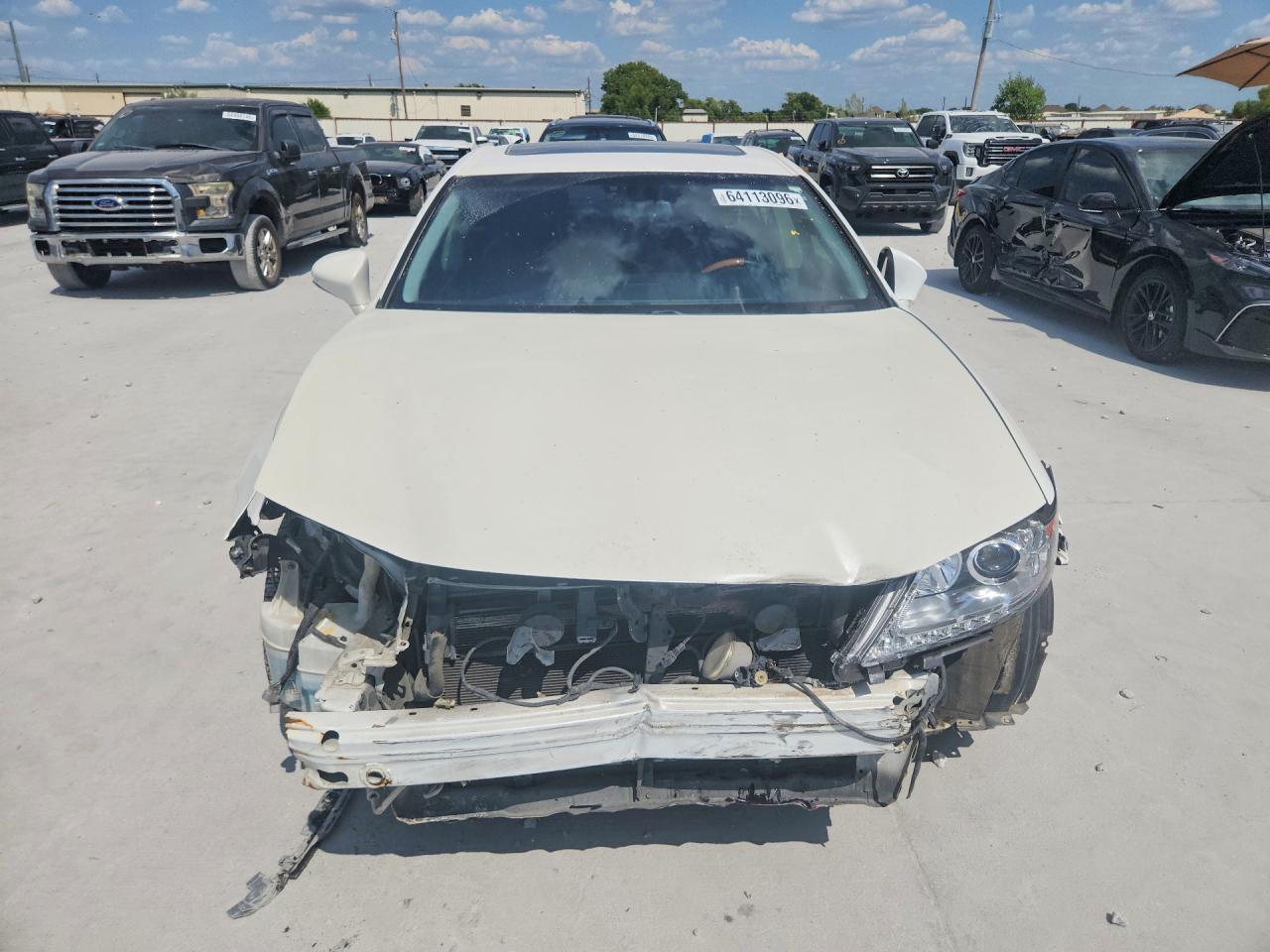 2013 Lexus Es 300h Белый vin: JTHBW1GG5D2023332