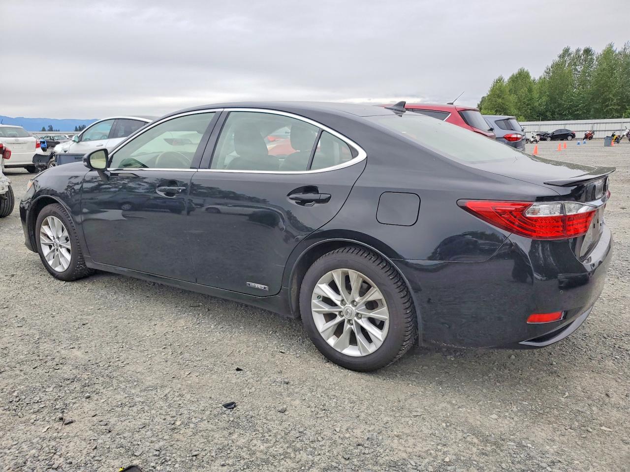 2013 Lexus Es 300h Black vin: JTHBW1GG5D2026795
