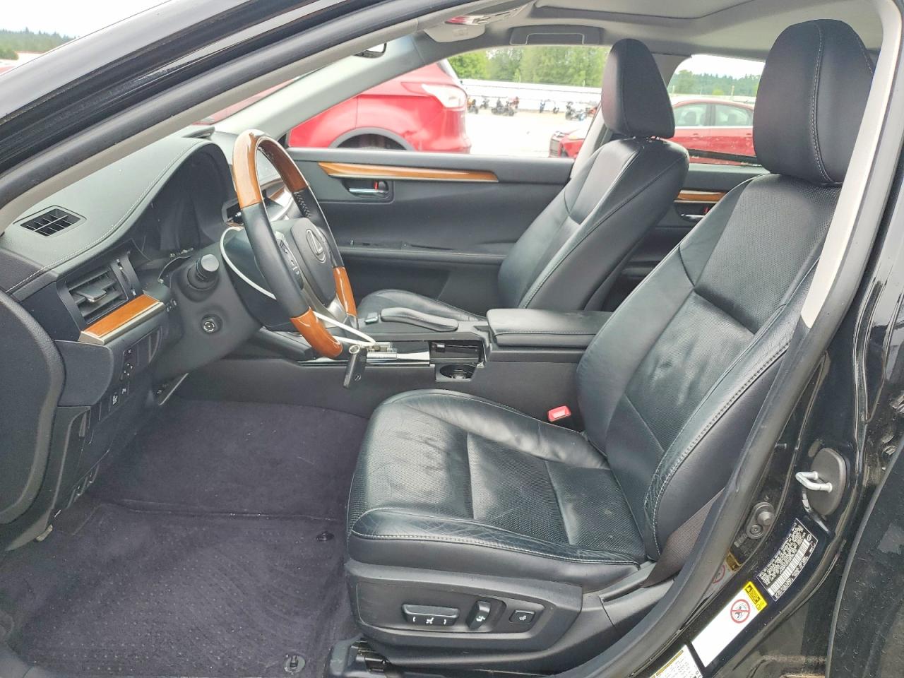 2013 Lexus Es 300h Black vin: JTHBW1GG5D2026795