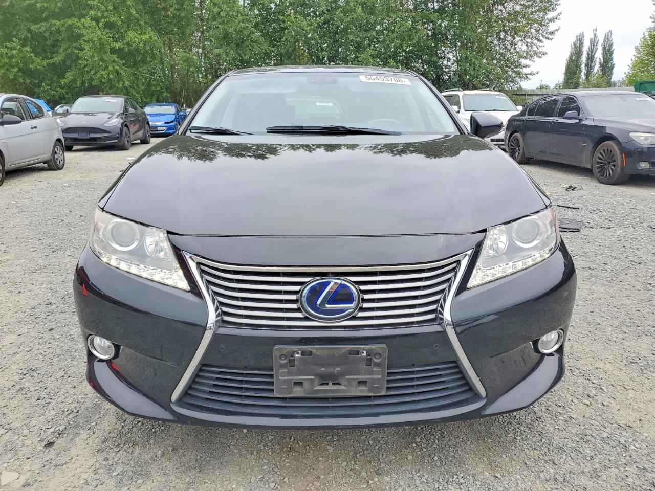 2013 Lexus Es 300h Black vin: JTHBW1GG5D2026795