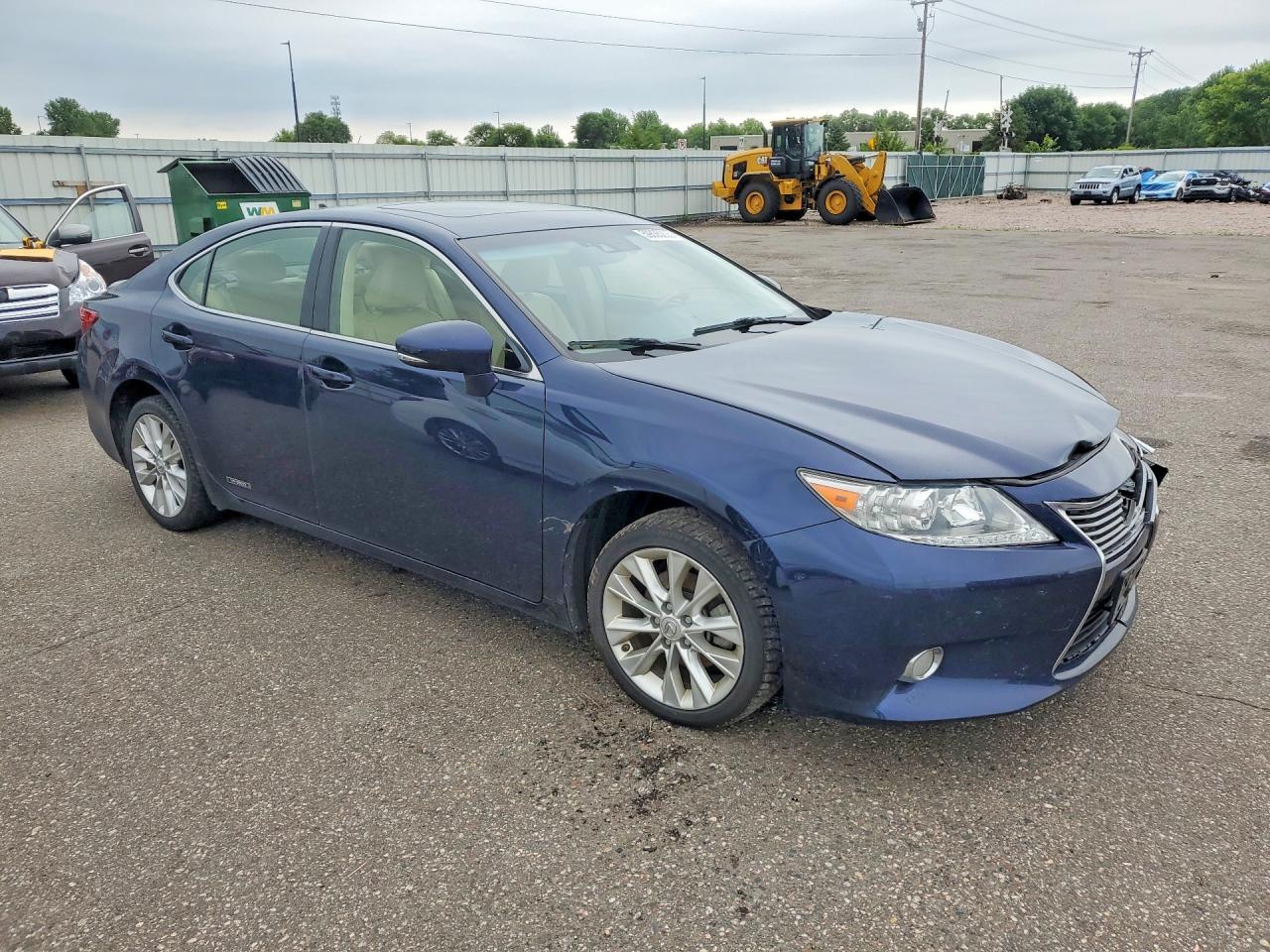2013 Lexus Es 300h Blue vin: JTHBW1GG5D2030670