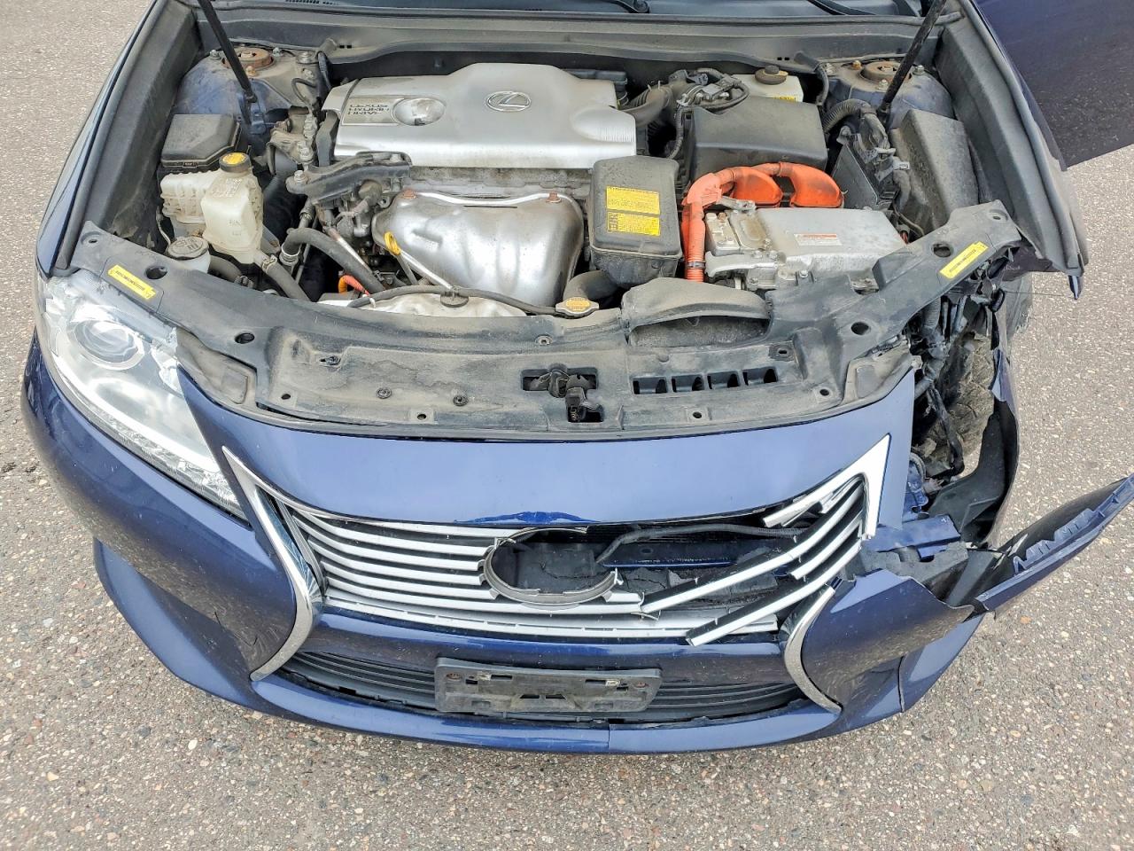 2013 Lexus Es 300h Blue vin: JTHBW1GG5D2030670