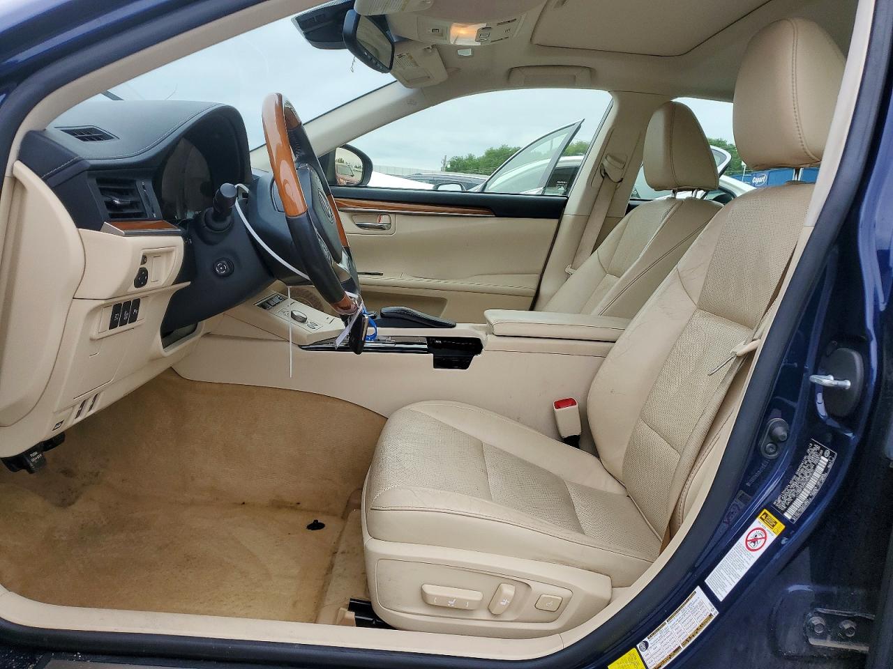2013 Lexus Es 300h Blue vin: JTHBW1GG5D2030670