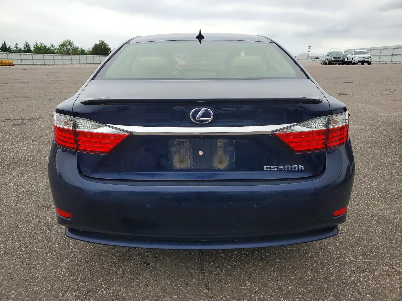 2013 Lexus Es 300h Blue vin: JTHBW1GG5D2030670