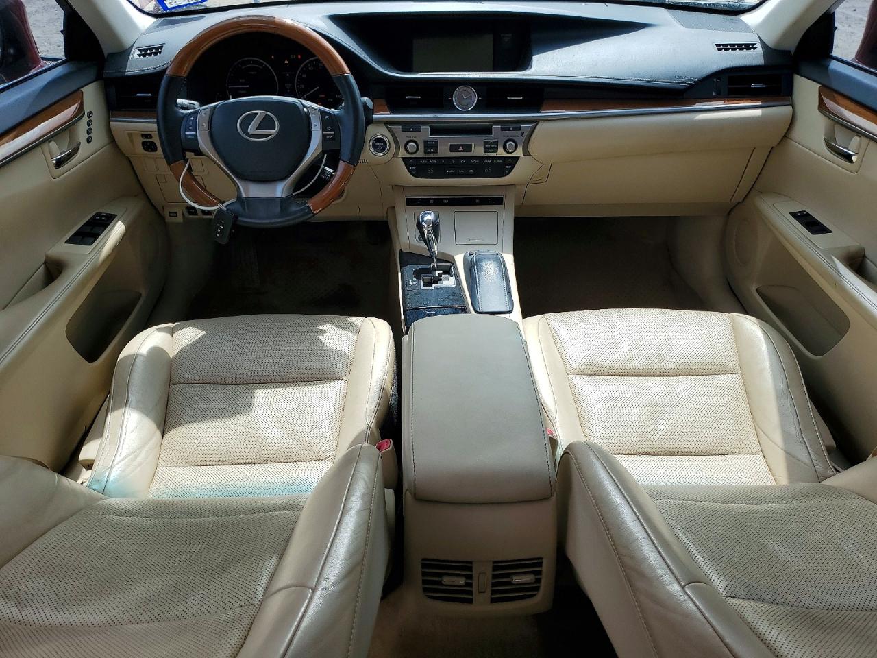 2014 Lexus Es 300h Красный vin: JTHBW1GG5E2044067