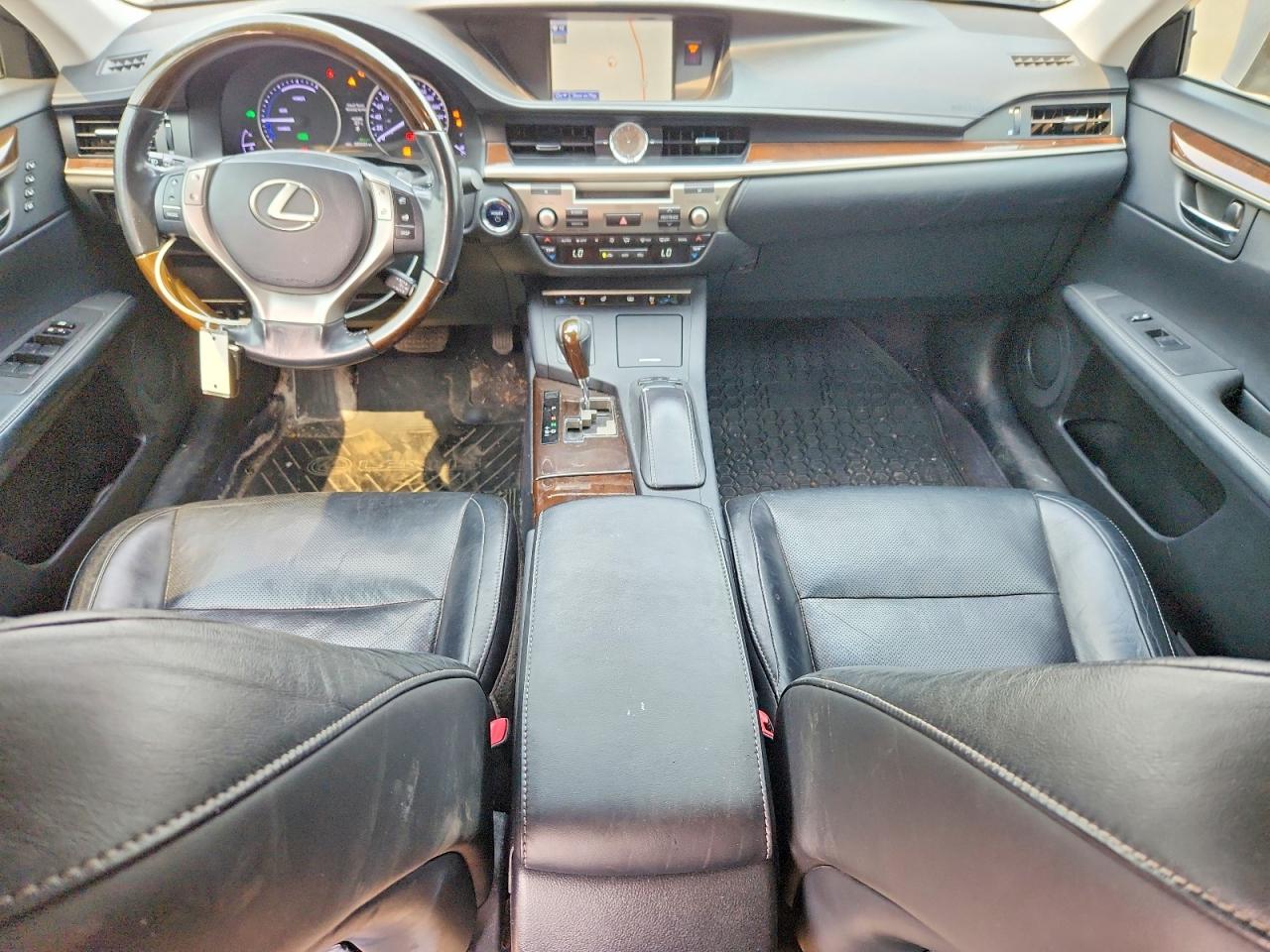2014 Lexus Es 300h Silver vin: JTHBW1GG5E2059975