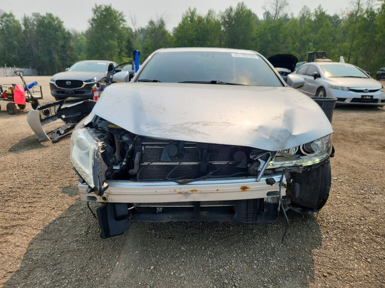 2014 Lexus Es 300h Silver vin: JTHBW1GG5E2059975