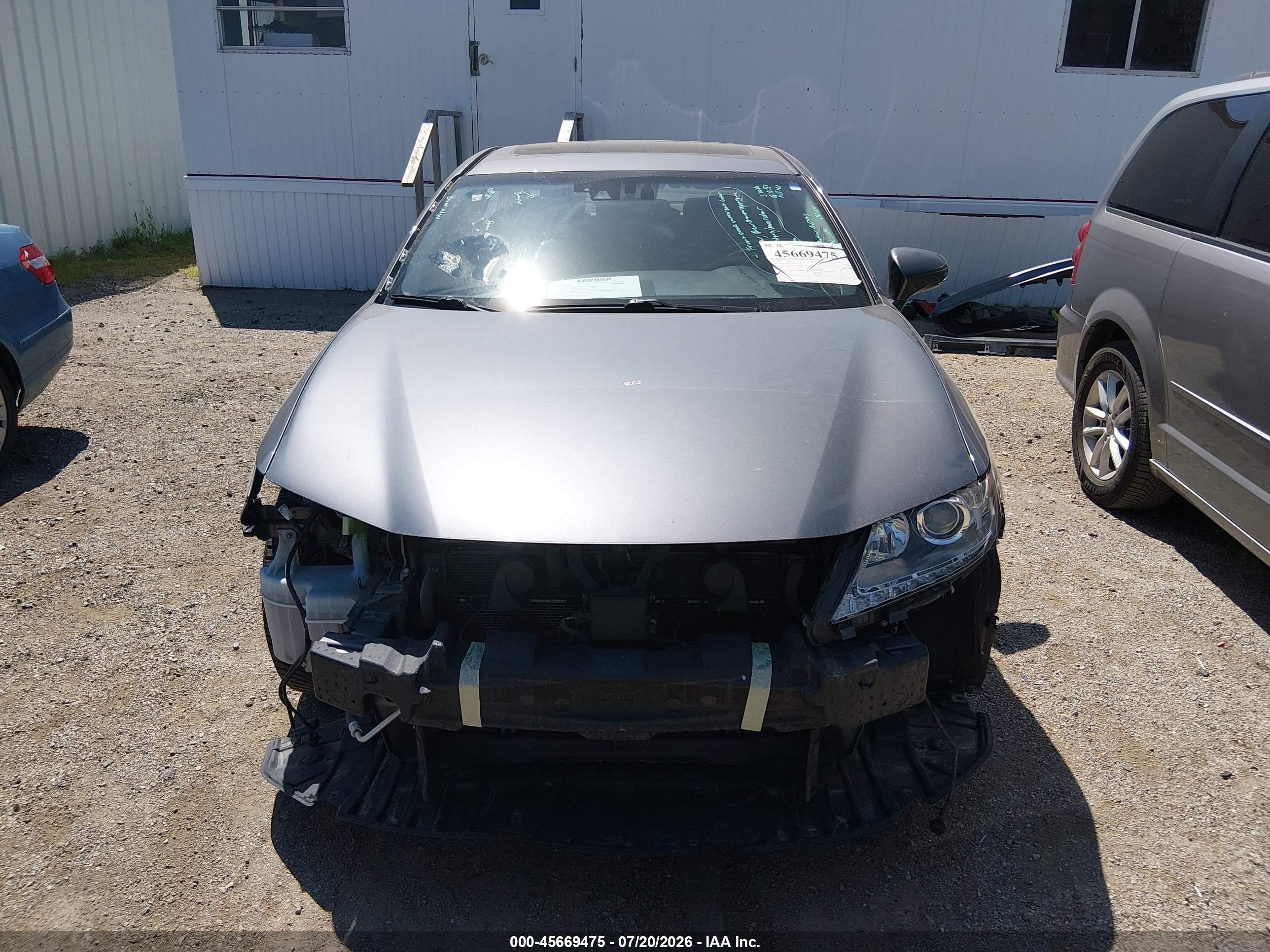 2014 Lexus Es 300h   Gray vin: JTHBW1GG5E2066814