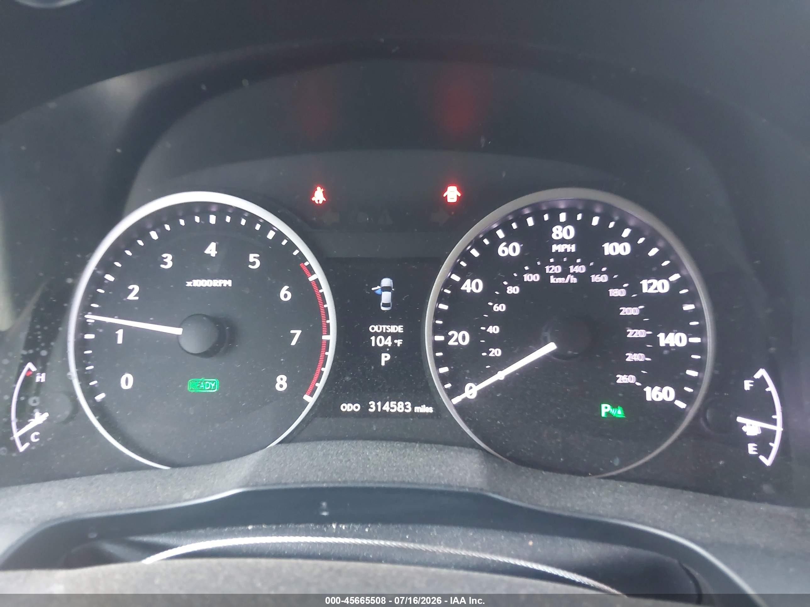 2014 Lexus Es 300h   Black vin: JTHBW1GG5E2070099