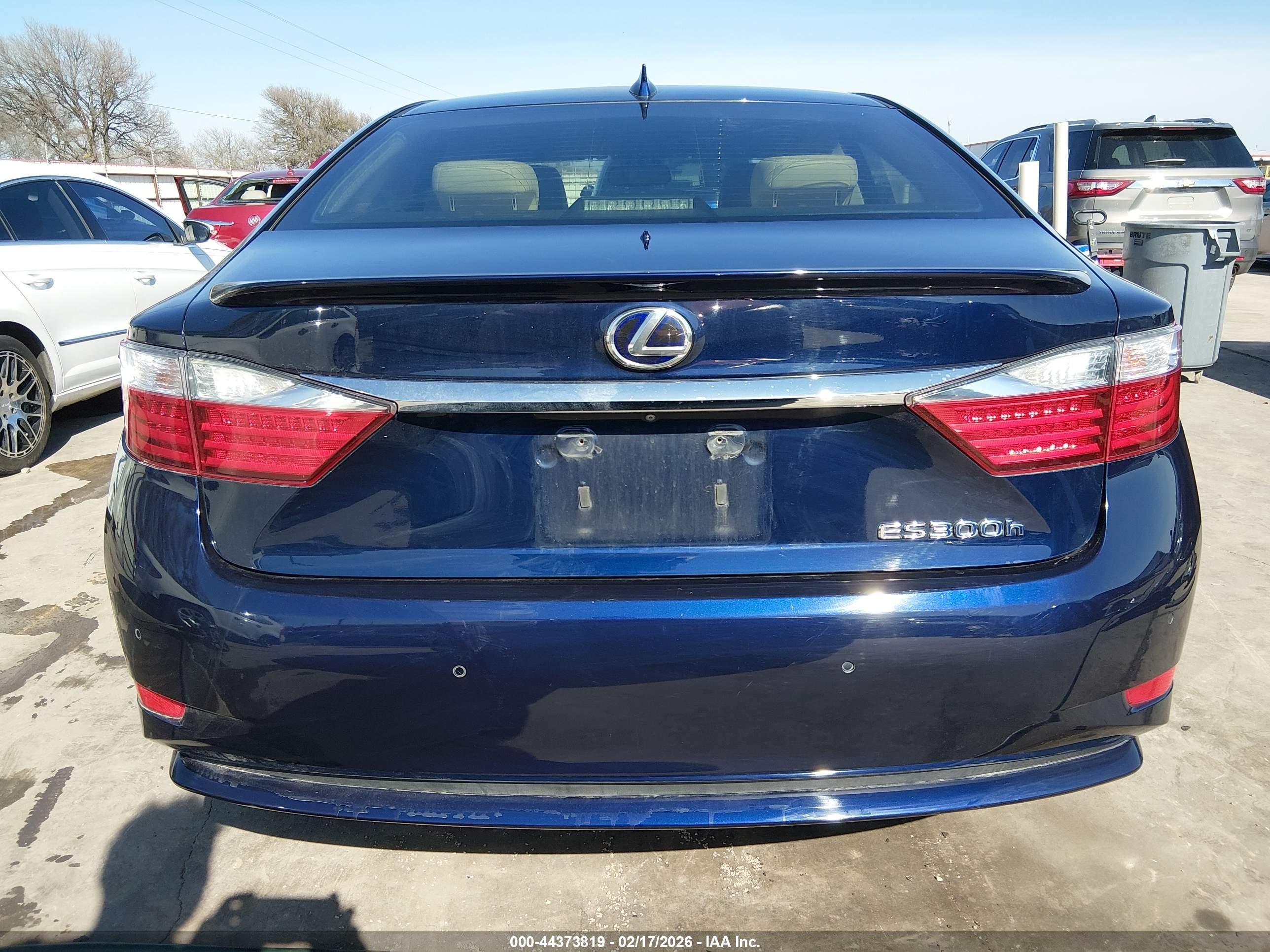 2015 Lexus Es 300h   Dark Blue vin: JTHBW1GG5F2078575