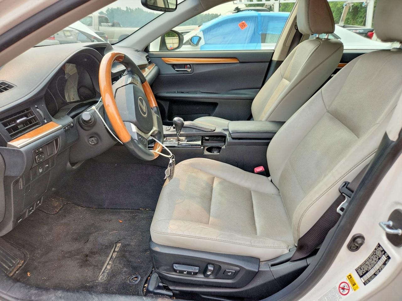 2015 Lexus Es 300h White vin: JTHBW1GG5F2080763