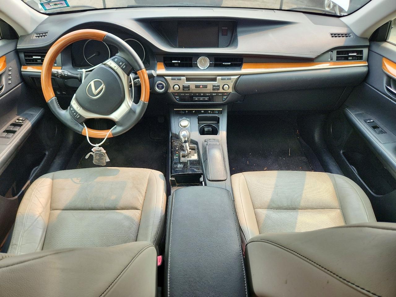 2015 Lexus Es 300h White vin: JTHBW1GG5F2080763