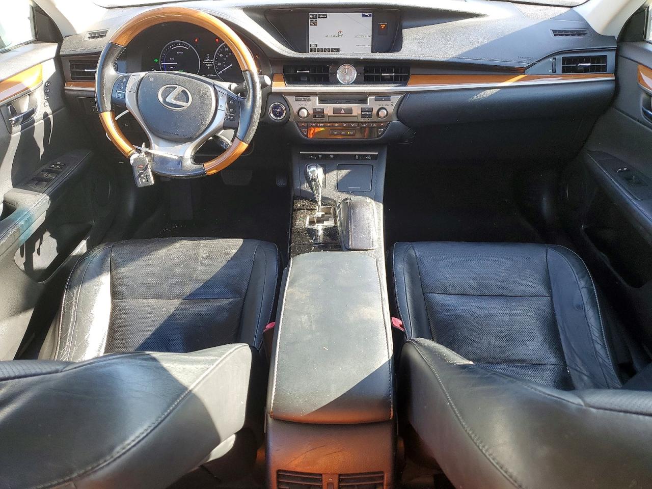 2015 Lexus Es 300h White vin: JTHBW1GG5F2095974
