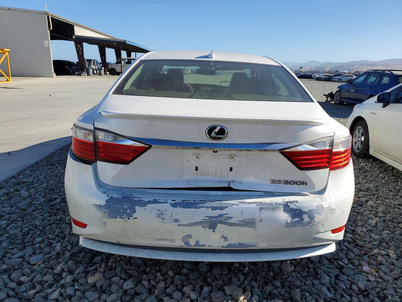 2015 Lexus Es 300h White vin: JTHBW1GG5F2095974