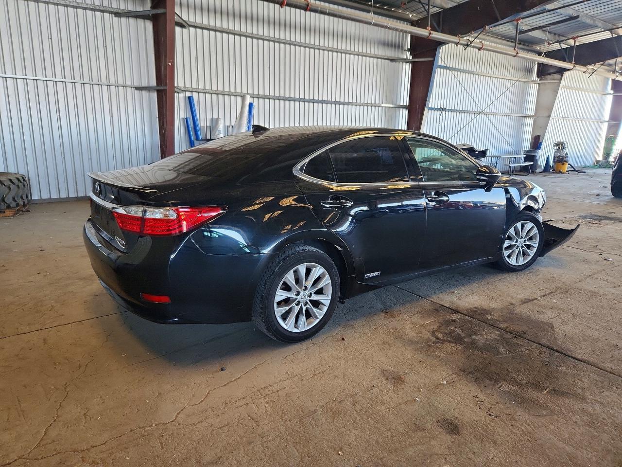 2015 Lexus Es 300h Black vin: JTHBW1GG5F2096266