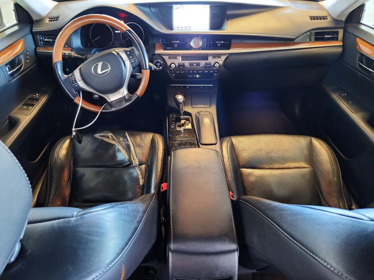 2015 Lexus Es 300h Black vin: JTHBW1GG5F2096266