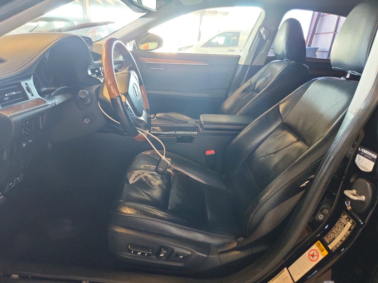 2015 Lexus Es 300h Black vin: JTHBW1GG5F2096266