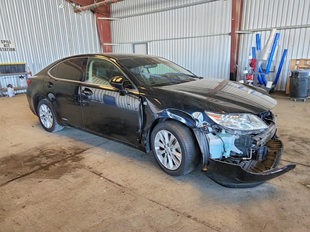 2015 Lexus Es 300h Black vin: JTHBW1GG5F2096266