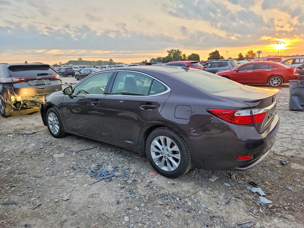 2013 Lexus Es 300h Gray vin: JTHBW1GG6D2006314