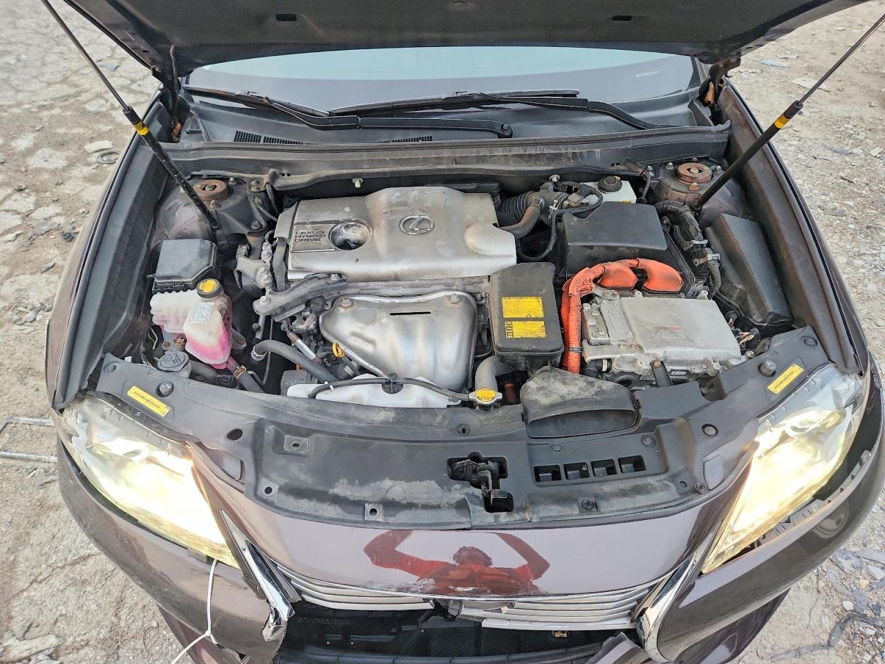 2013 Lexus Es 300h Gray vin: JTHBW1GG6D2006314