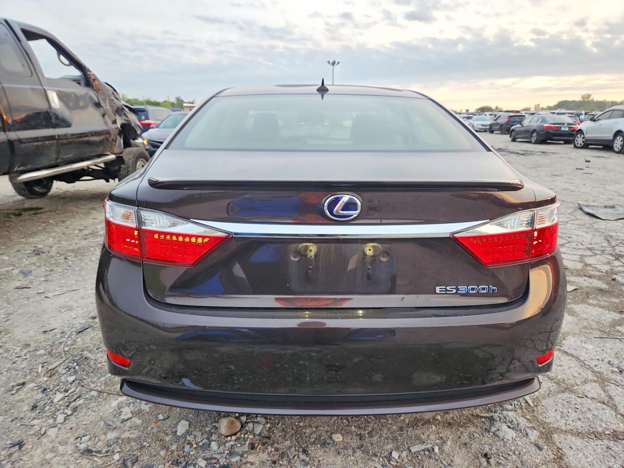 2013 Lexus Es 300h Gray vin: JTHBW1GG6D2006314