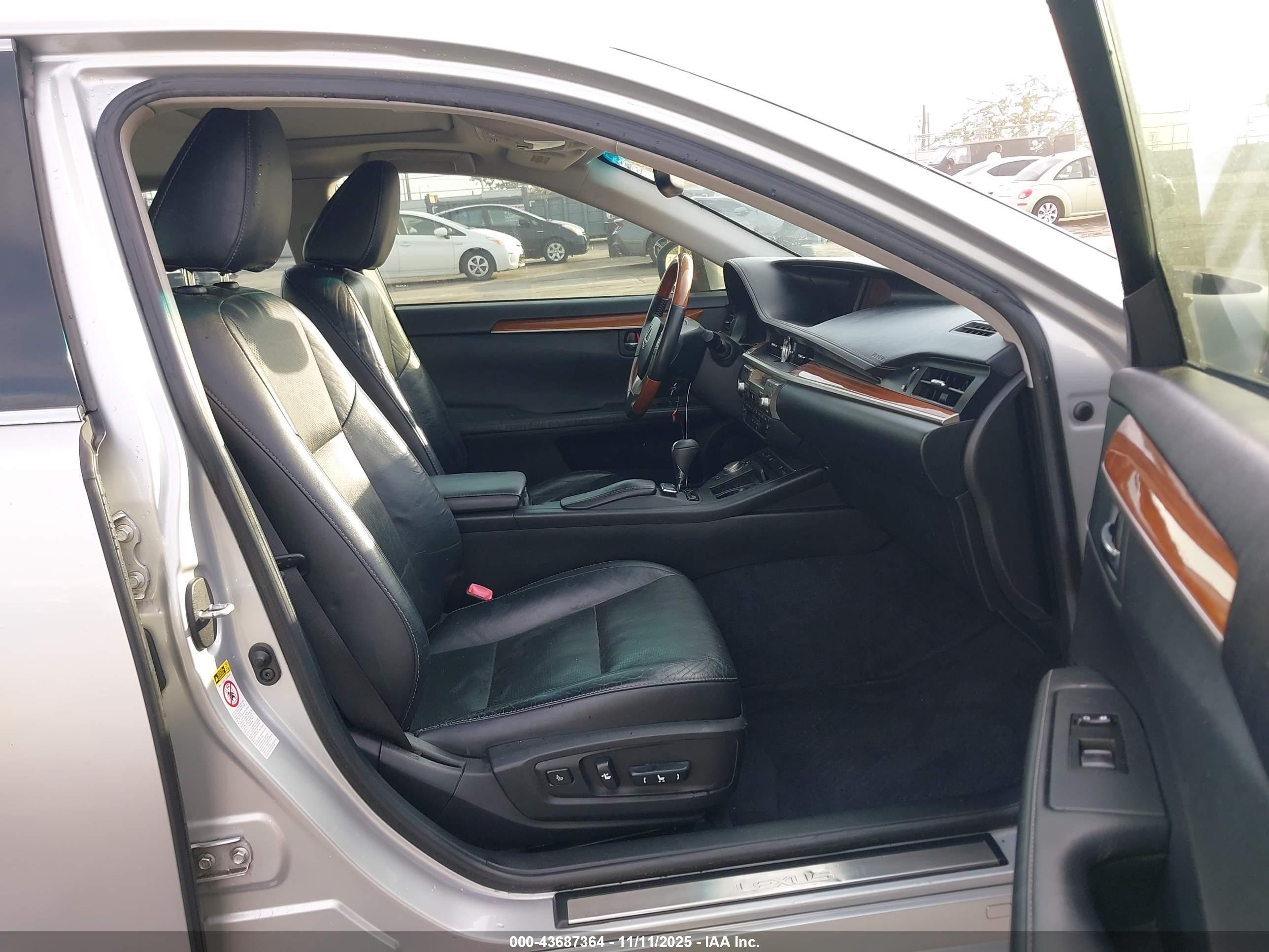 2013 Lexus Es 300h   Gray vin: JTHBW1GG6D2009133
