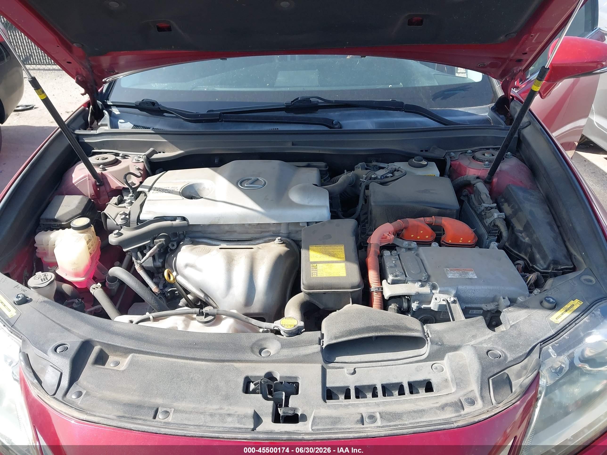 2013 Lexus Es 300h   Maroon vin: JTHBW1GG6D2009522