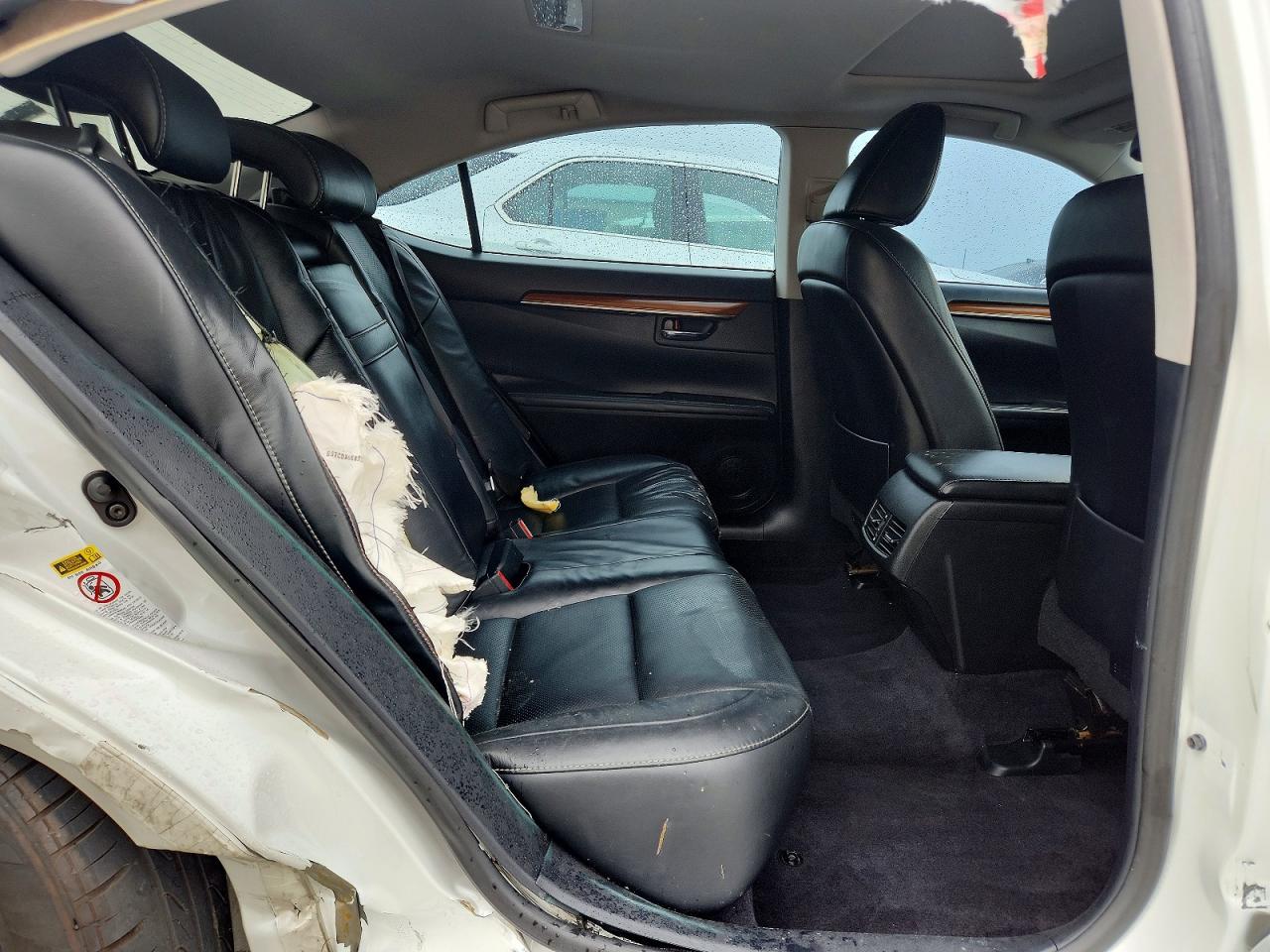 2013 Lexus Es 300h White vin: JTHBW1GG6D2013845