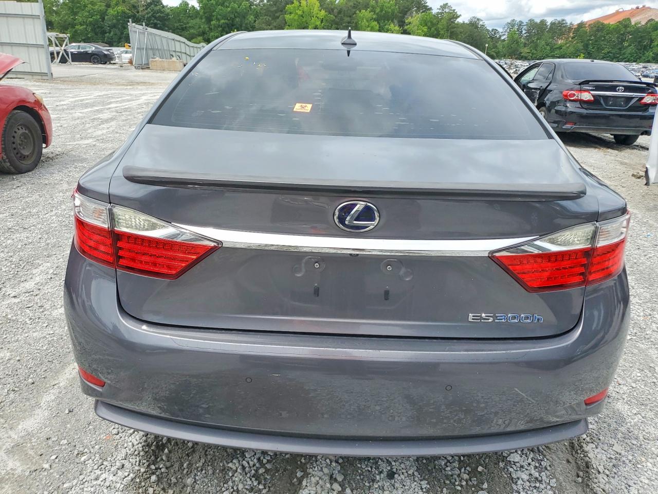 2013 Lexus Es 300h Gray vin: JTHBW1GG6D2018415