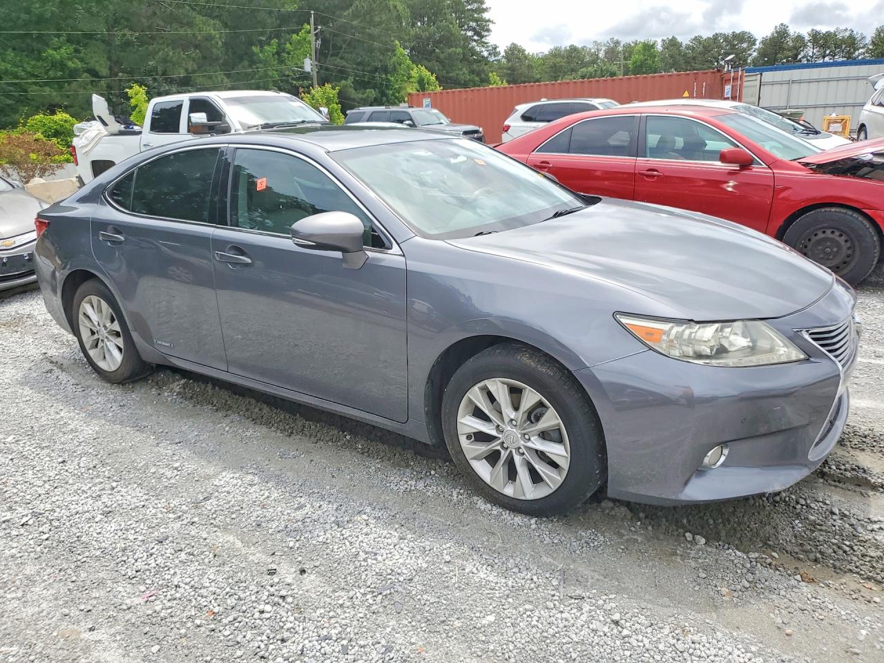 2013 Lexus Es 300h Gray vin: JTHBW1GG6D2018415