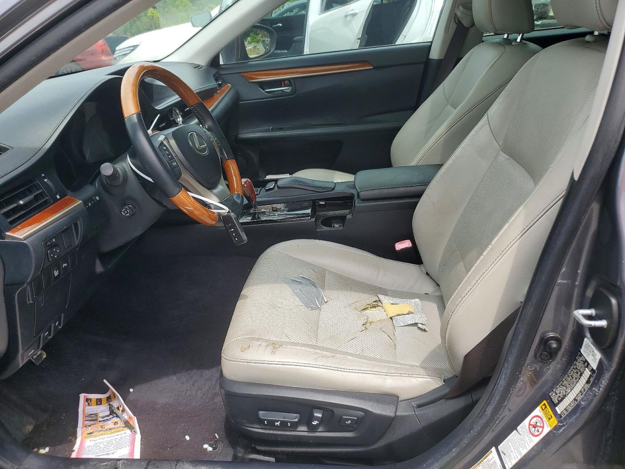 2013 Lexus Es 300h Gray vin: JTHBW1GG6D2018415