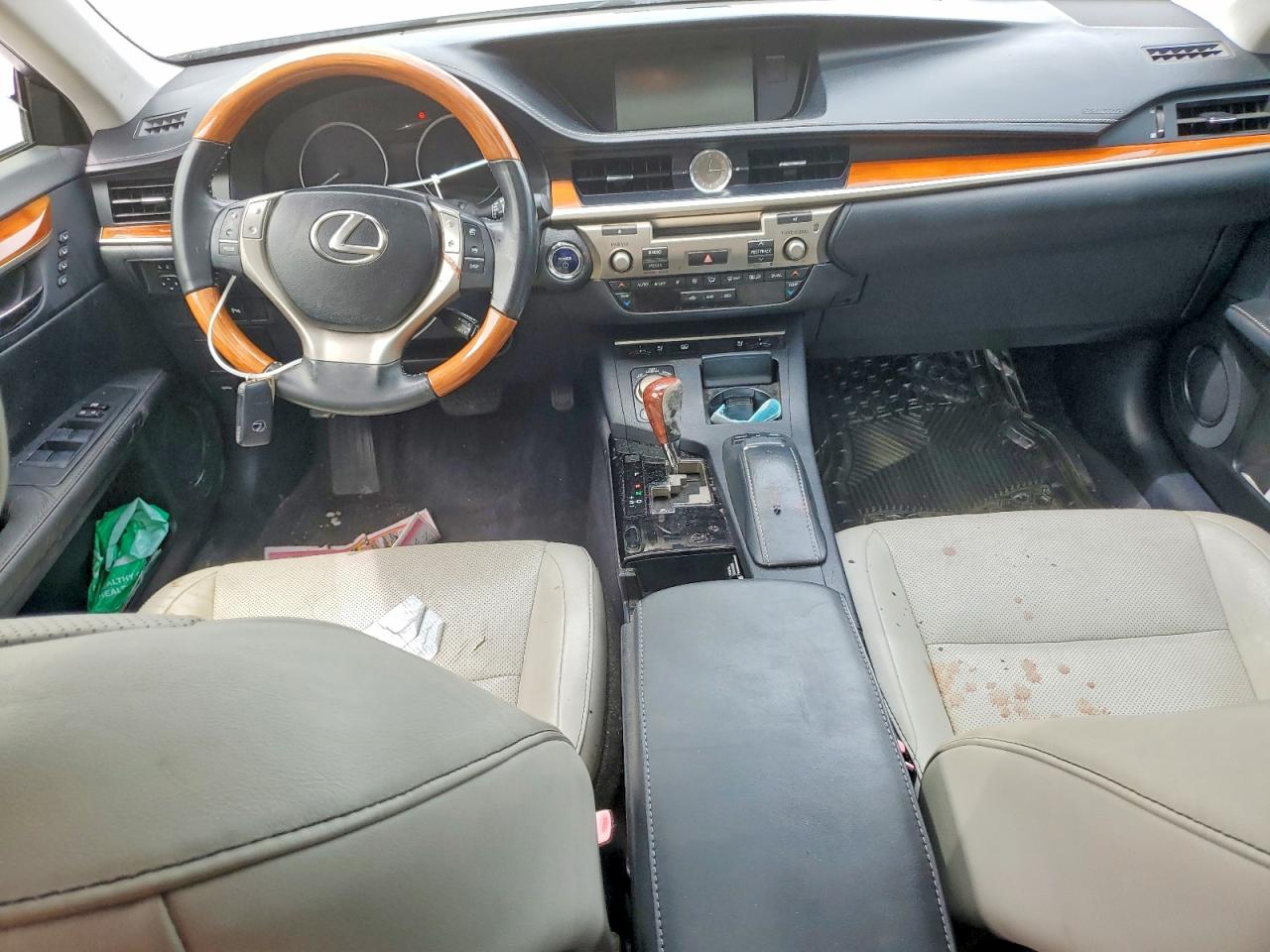2013 Lexus Es 300h Gray vin: JTHBW1GG6D2018415