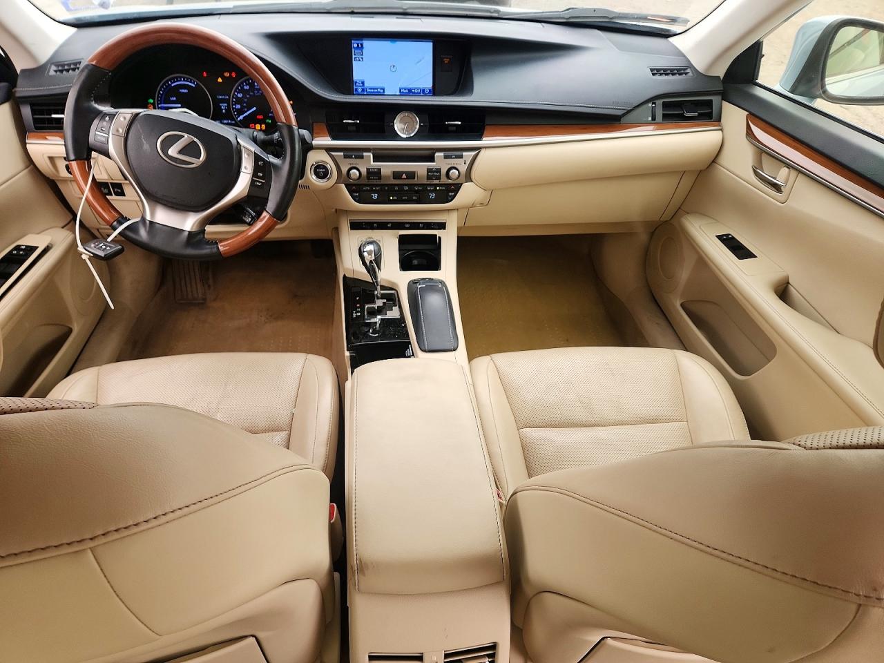 2013 Lexus Es 300h Blue vin: JTHBW1GG6D2029737