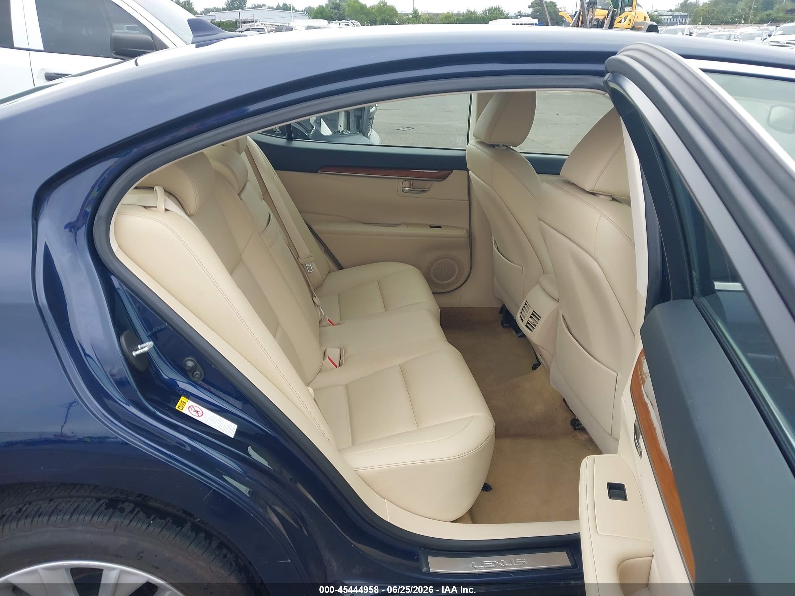 2013 Lexus Es 300h   Blue vin: JTHBW1GG6D2032881