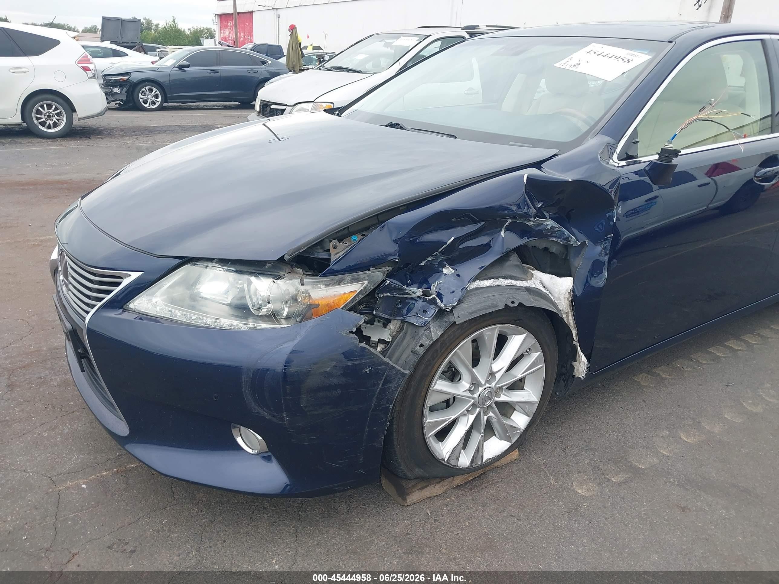2013 Lexus Es 300h   Blue vin: JTHBW1GG6D2032881
