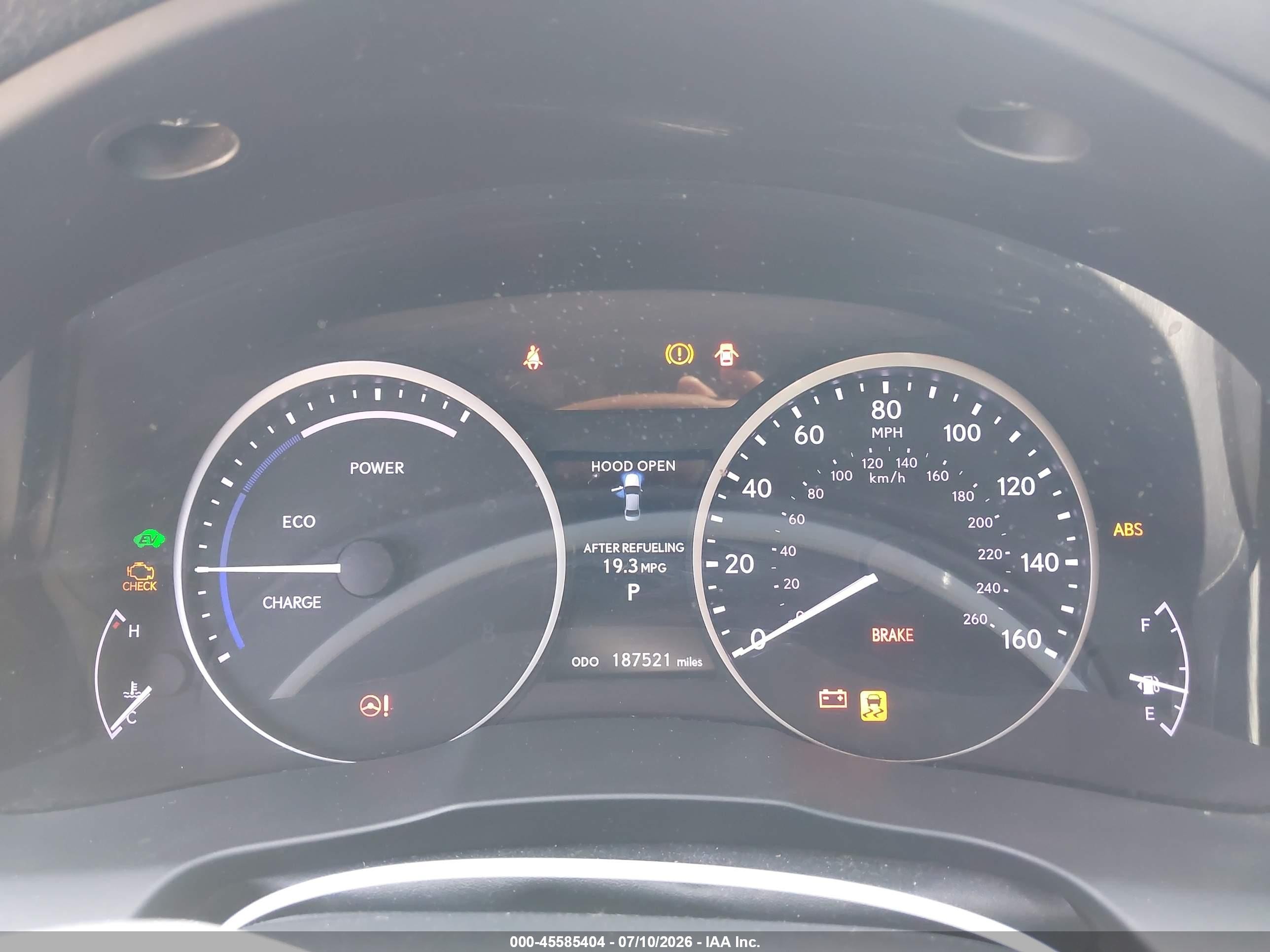 2014 Lexus Es 300h   Silver vin: JTHBW1GG6E2053702