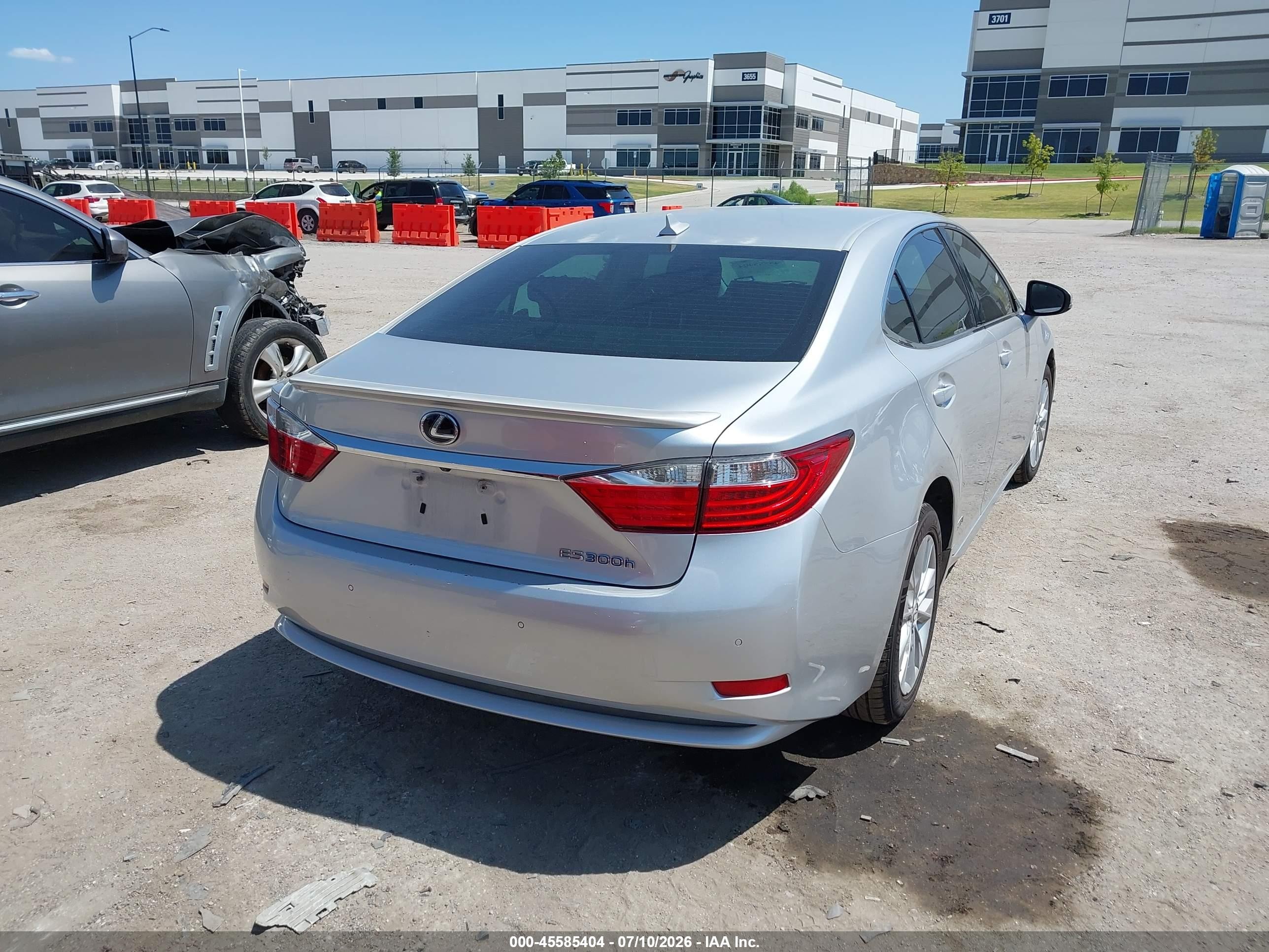 2014 Lexus Es 300h   Silver vin: JTHBW1GG6E2053702