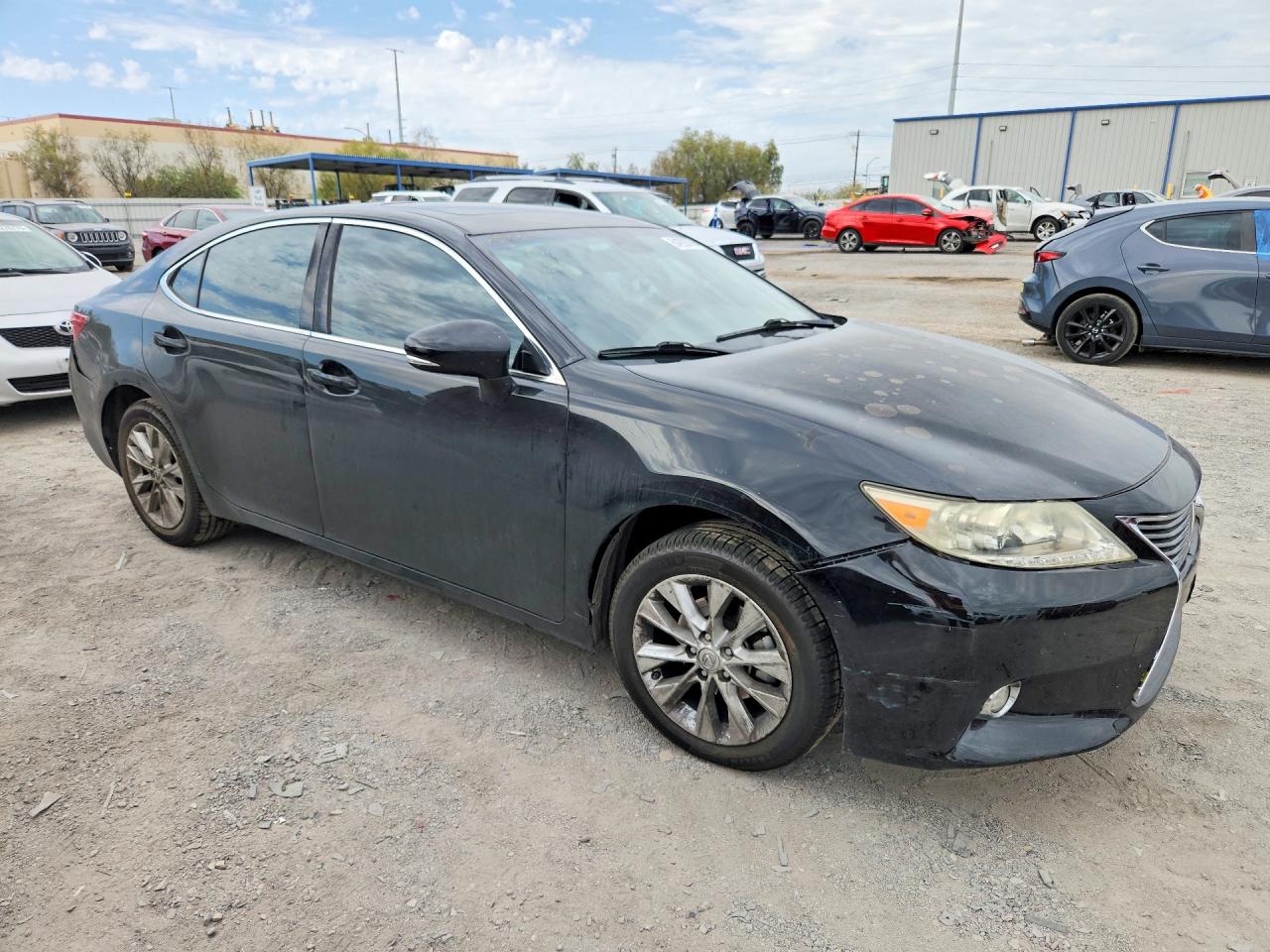 2014 Lexus Es 300h Черный vin: JTHBW1GG6E2054137